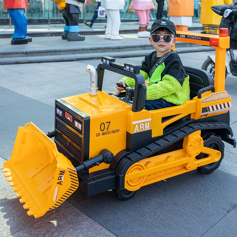 Mini Electric Excavator with Remote Control For Children