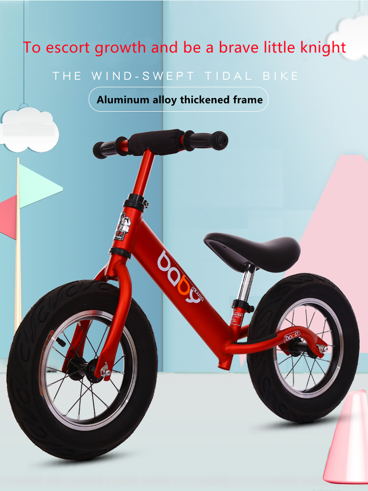 Kids balance bike no-pedal lovely cool balance bike/Aluminum alloy balance bike