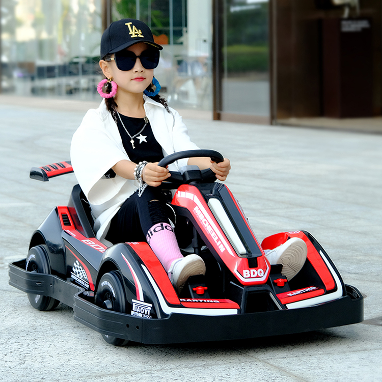 Children Outdoor Electric Battery Operated Car Kids Power 4 Wheels Ride On Go Kart Car