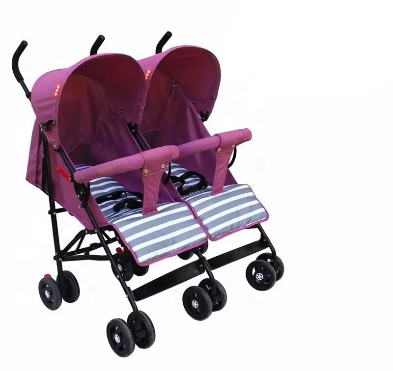 Twin baby stroller double baby pram for twins two seat stroller for kids