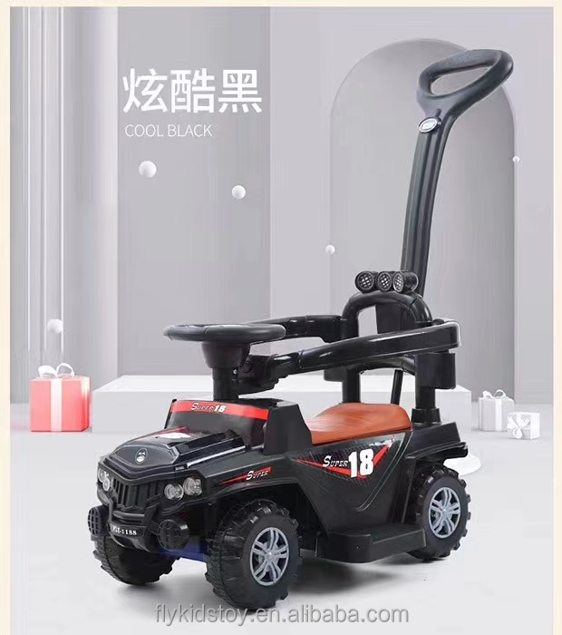 Hot selling wholesale imported toys the best gift children's plastic toy car children's swing car children's Scooter toy car