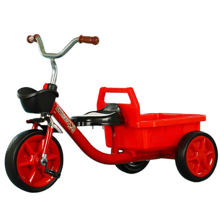 wholesale toys cheap price flashing 3 wheel double seat baby tricycle