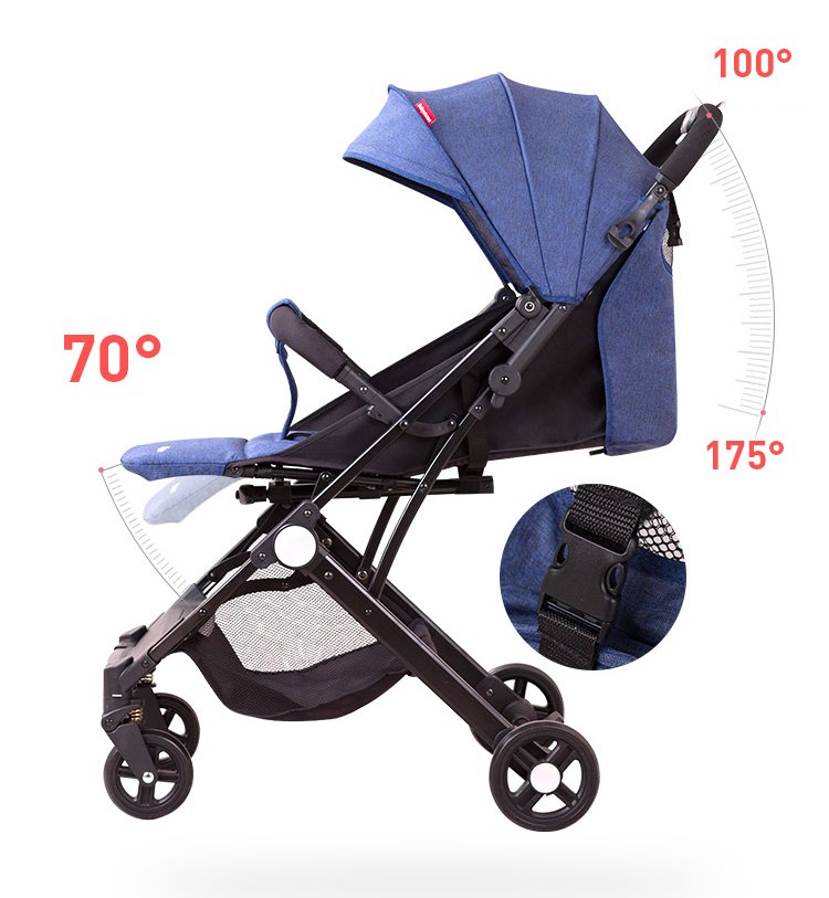 Factory wholesale easy folding baby stroller for outdoor activity