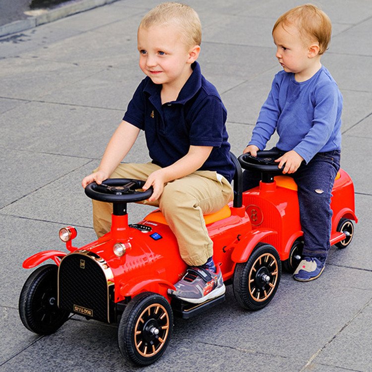 Dual drive children's electric train/Baby ride on car train