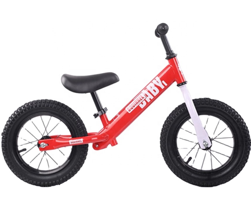 Lightweight carbon steel frame kids balance bike