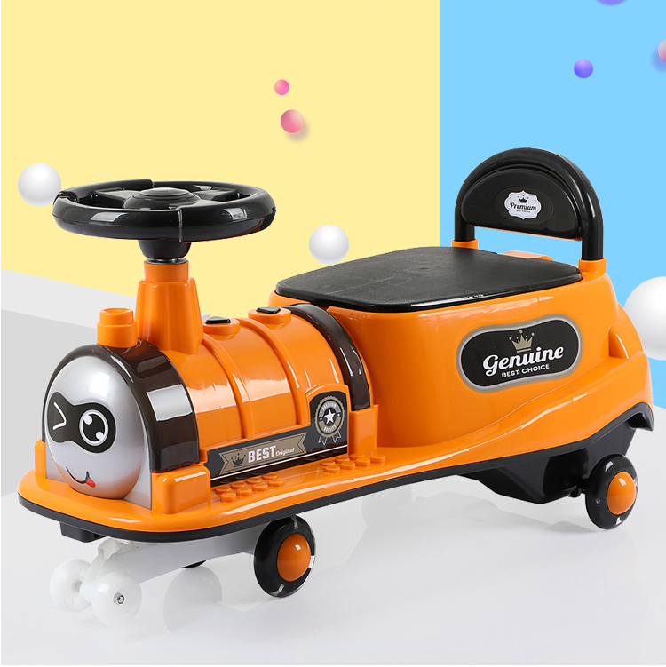 Ride on toy wiggle car for kids/Baby twist car with LED Light and music