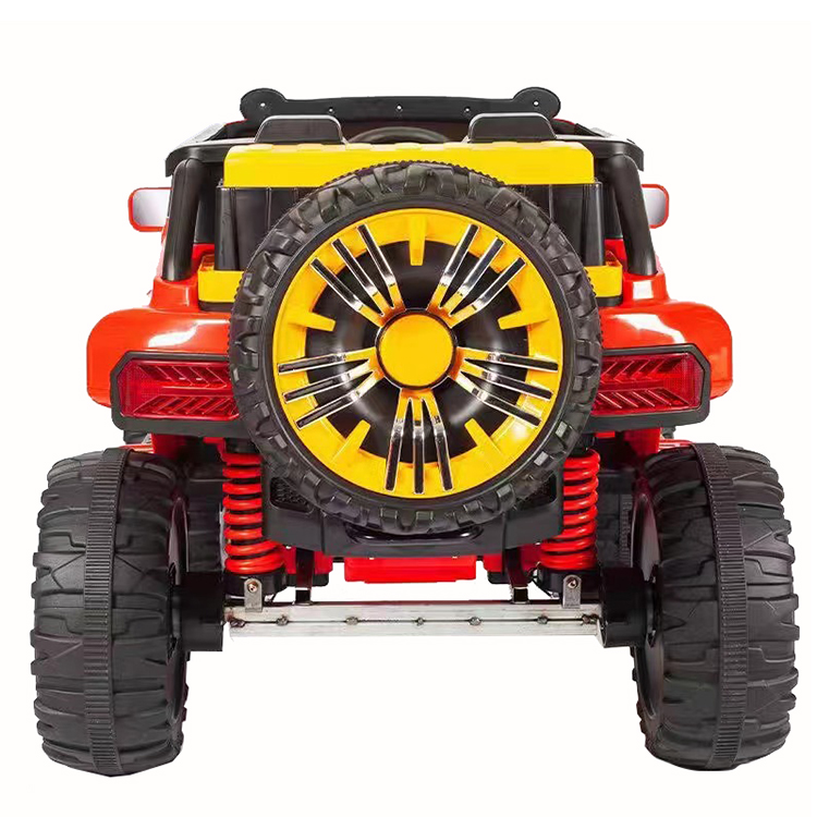 kids electric vehicle with remote control four-wheel drive SUV toy car parent-child swing function car