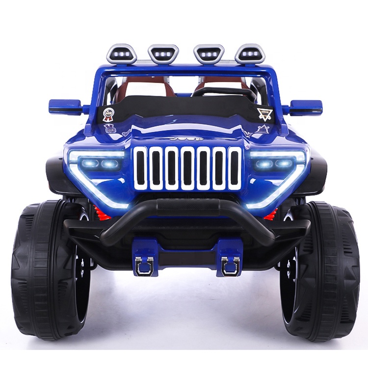 Electric car LED light Kids ride on SUV  car