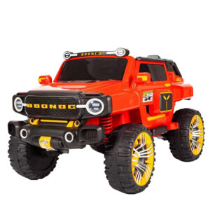 kids electric vehicle with remote control four-wheel drive SUV toy car parent-child swing function car