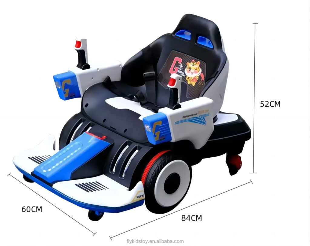 New 4 wheel Electric Drift Car Remote Control Children's Go kart