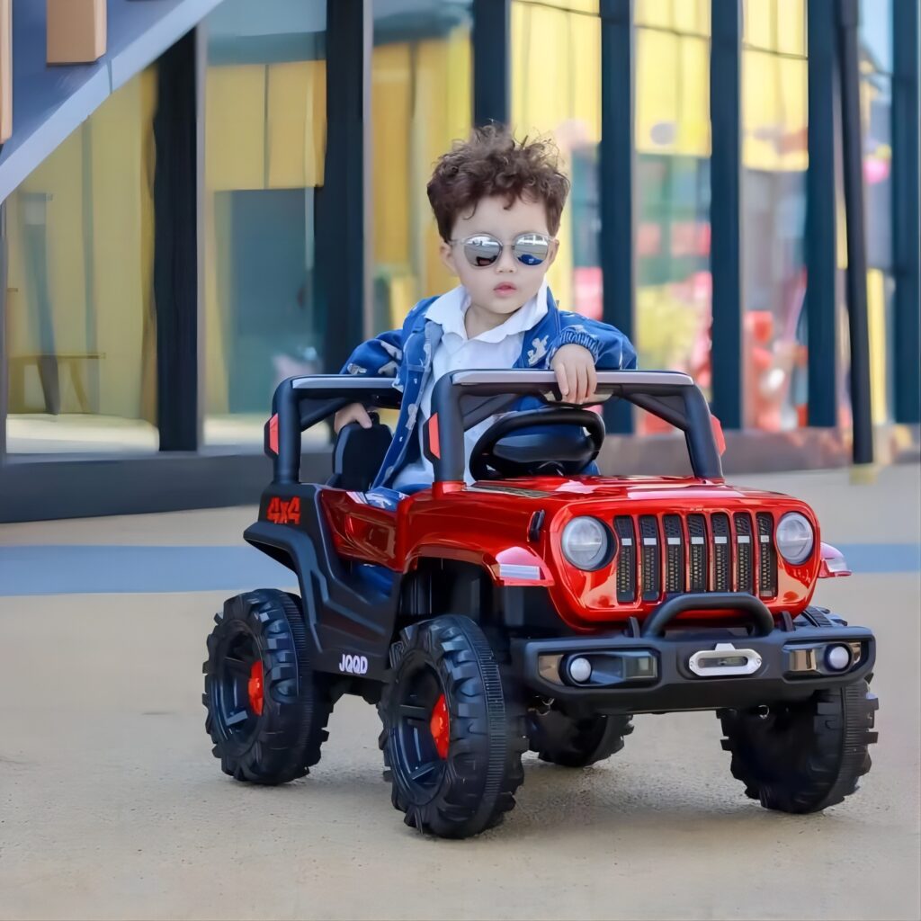 Electric Ride On Car For Kids To Drive With Remote Control And Early Education