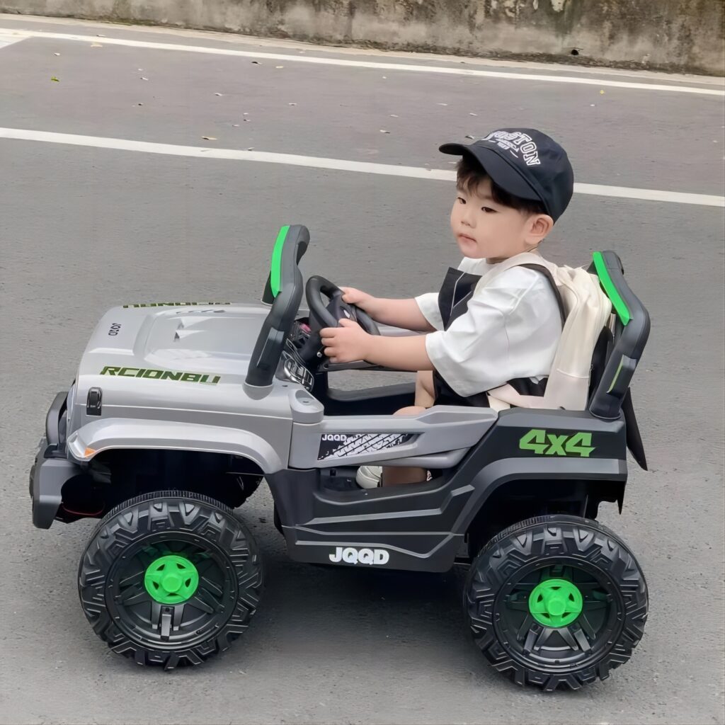 Electric Ride On Car For Kids To Drive With Remote Control And Early Education