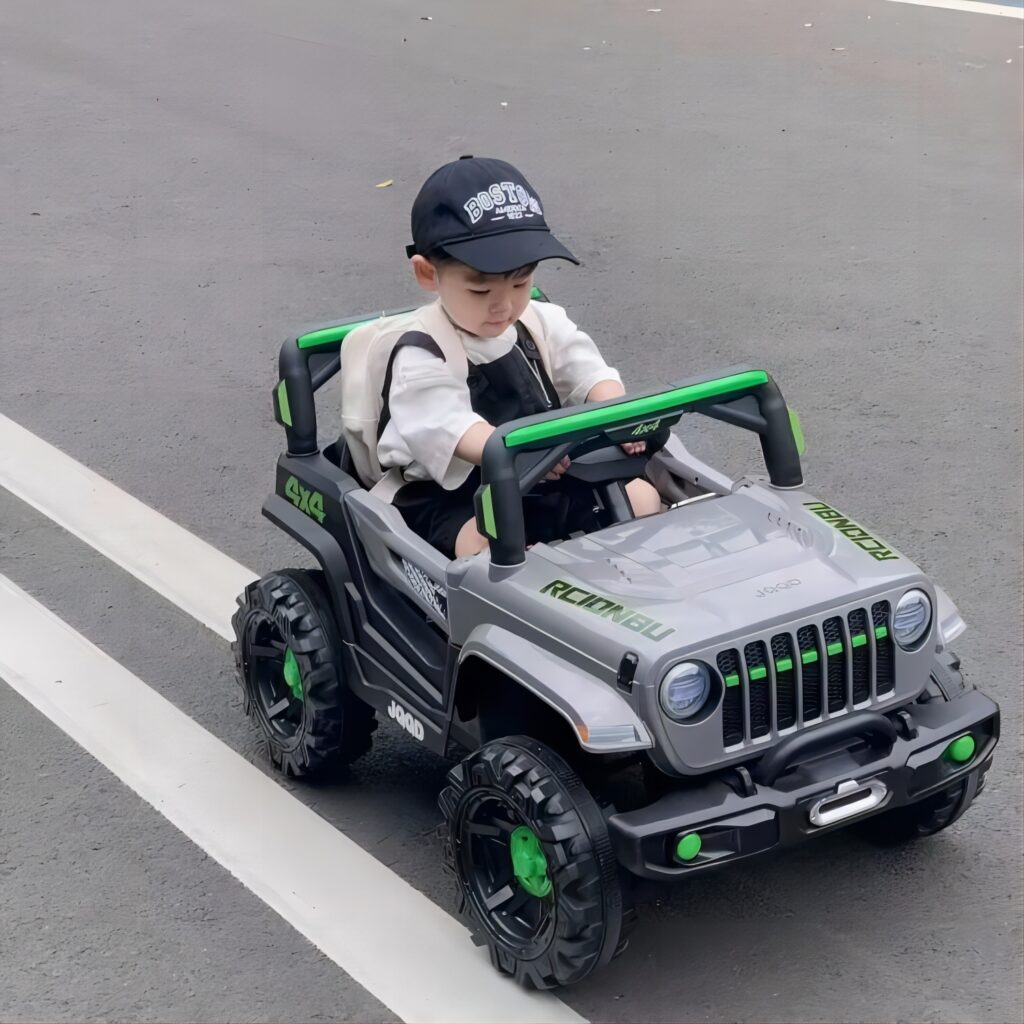 Electric Ride On Car For Kids To Drive With Remote Control And Early Education