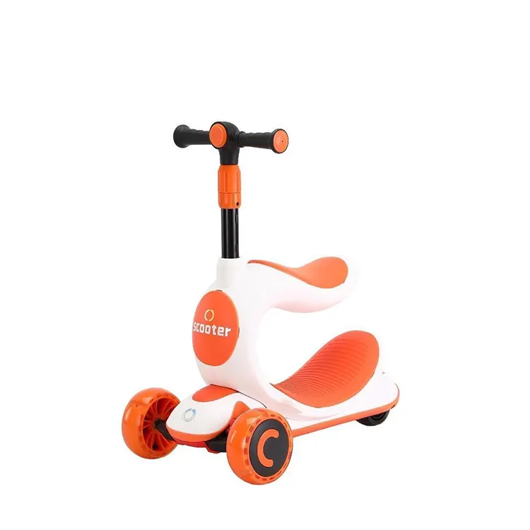 Girl Toddler Boy Baby Child Children Three 3 Wheel Sale Kick Kids Electric Scooter for Kids