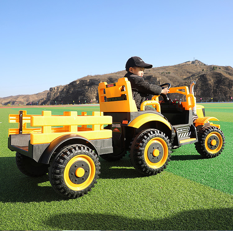 High quality kids pedal tractors ride on car electric tractor for sale