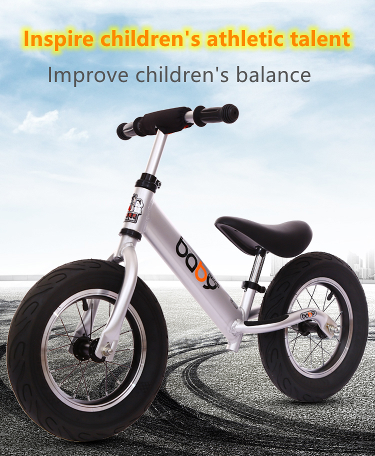 Kids balance bike no-pedal lovely cool balance bike/Aluminum alloy balance bike