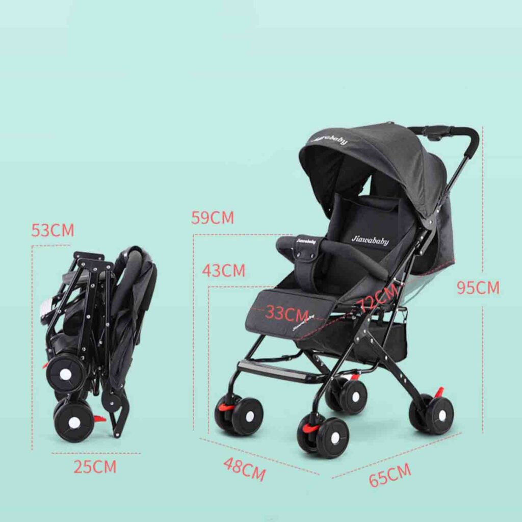 Hot Sale Easy Folding Have Personality Light Weight Tandem Stroller Baby