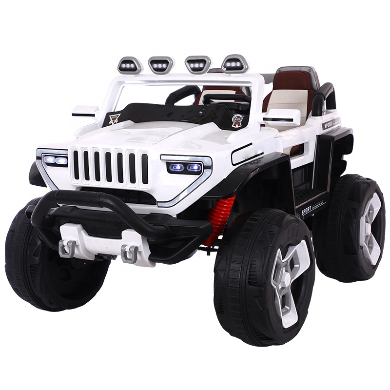 Electric car LED light Kids ride on SUV  car