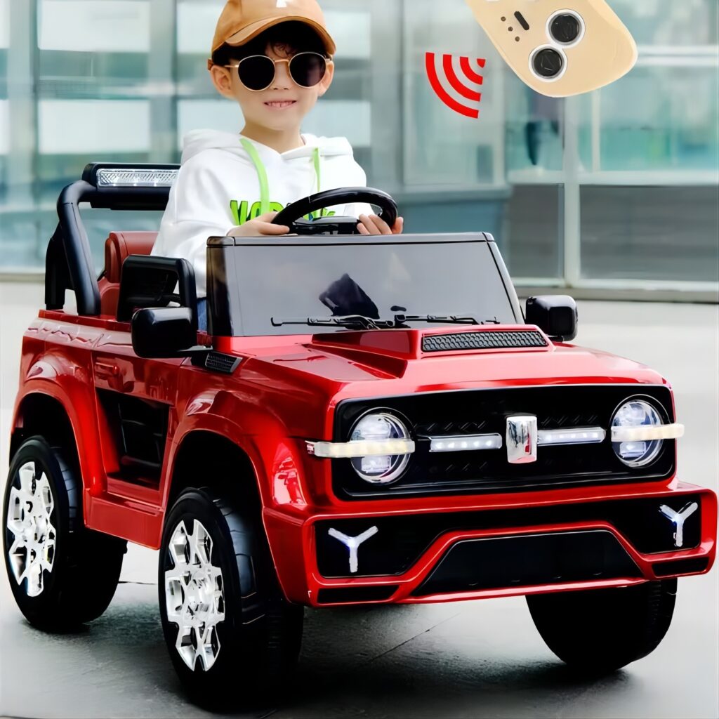 children electric remote control 2 seats toy car kids ride on car