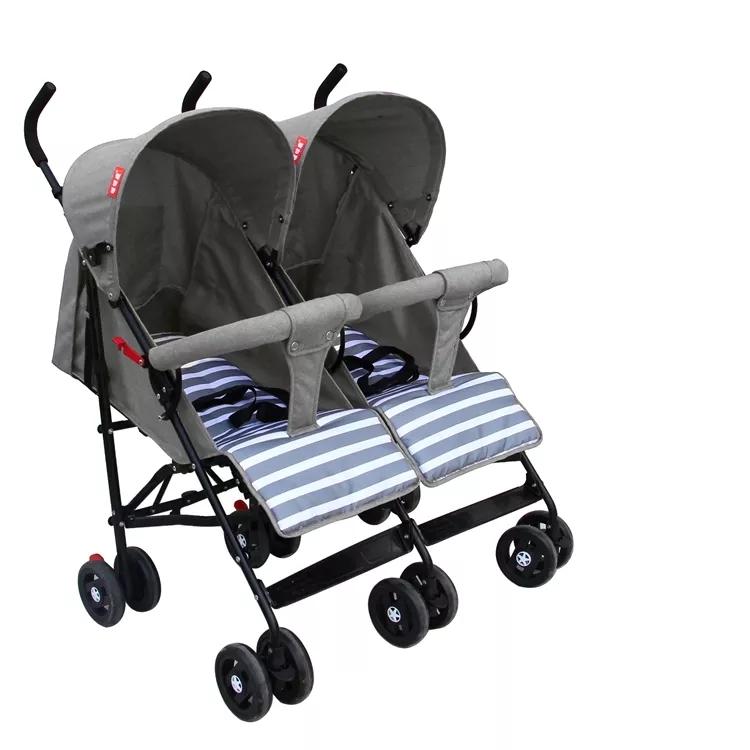 Twin baby stroller double baby pram for twins two seat stroller for kids