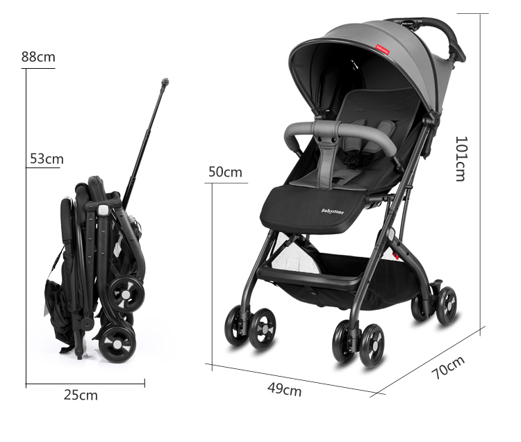 Best selling cheap price baby stroller pram the simple baby stroller for stock