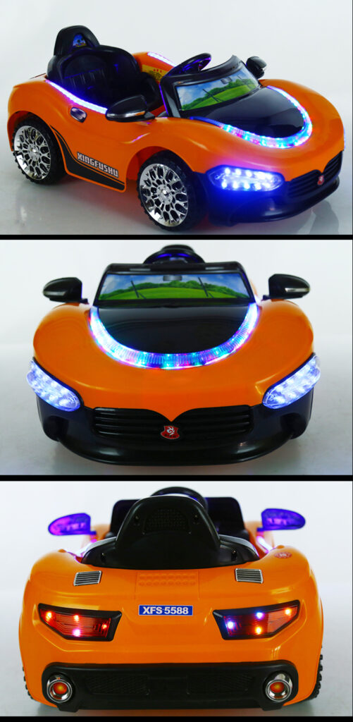 2022 Hot Ride on Car Kids Wholesale Luxury Ride on Toys 4 Wheels Electric Car for Child Support Logo Custom