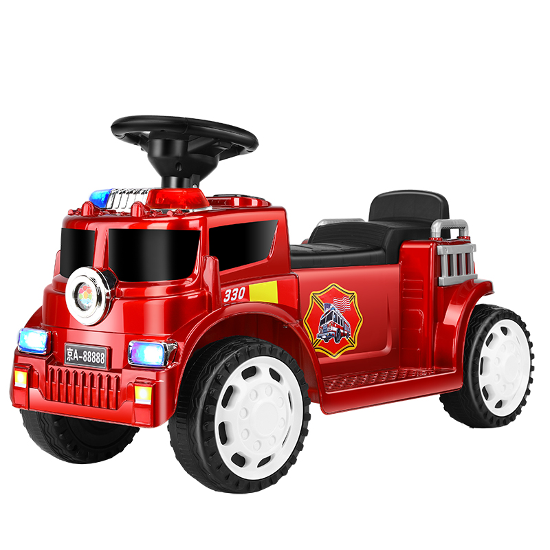 Children's toy car, boy simulation car model, fire-fighting car engineering vehicle