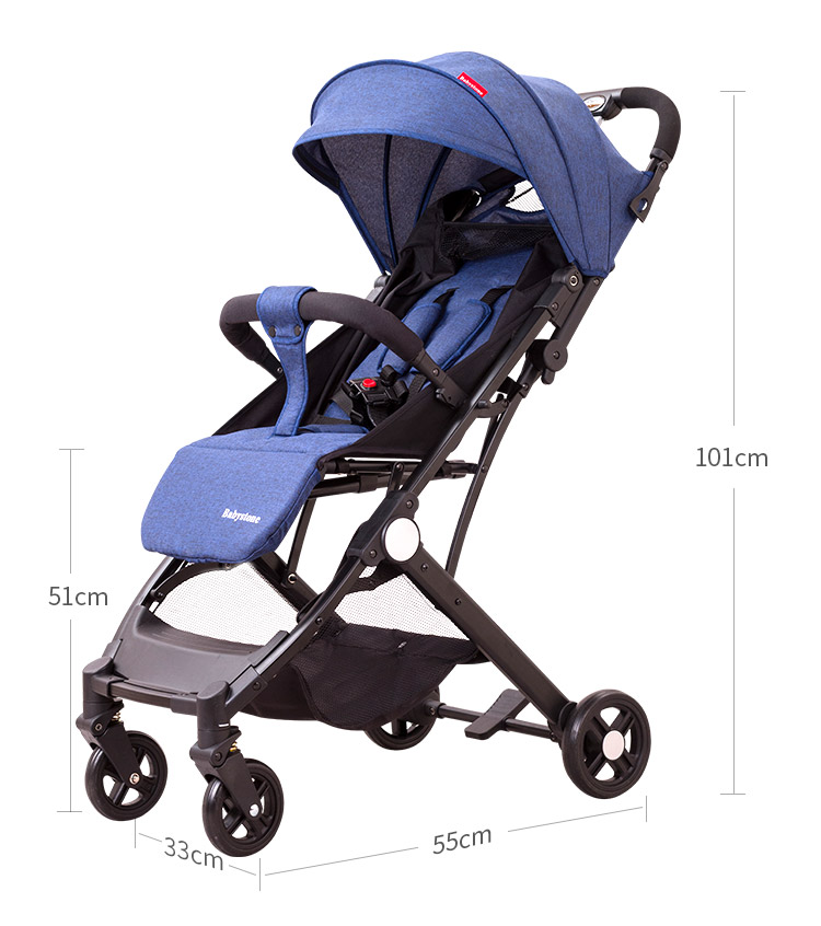 Factory wholesale easy folding baby stroller for outdoor activity