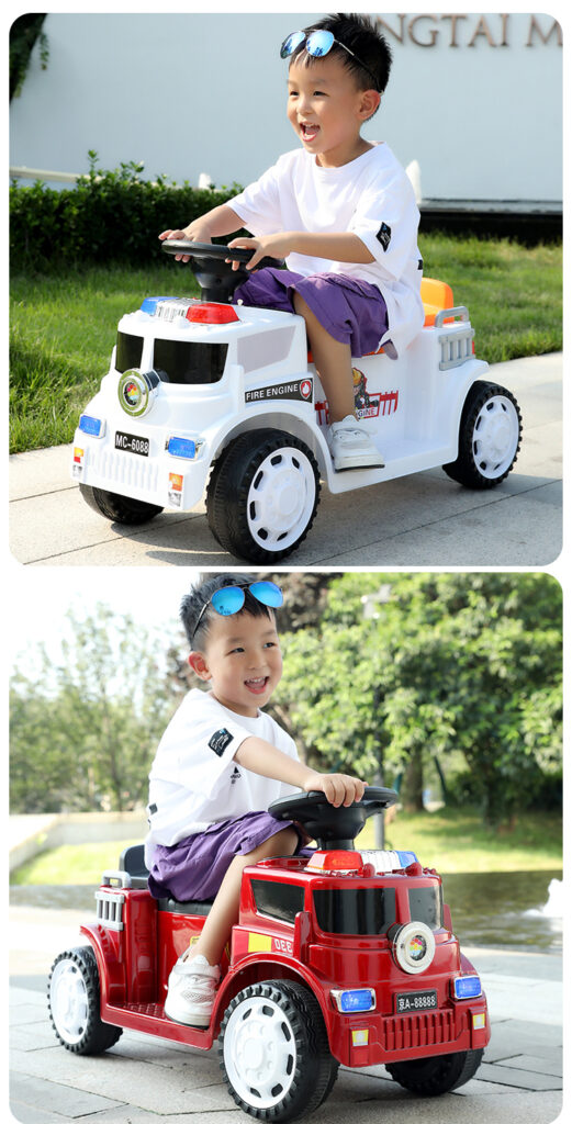 Children's toy car, boy simulation car model, fire-fighting car engineering vehicle